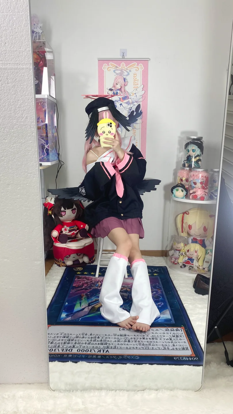 白栎Shirly - 蔚蓝档案·下江小春 [35P,7V-655MB] tg@simisebaisi 【丝足阁】024.webp